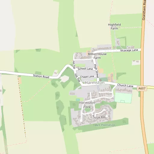 Map of Harmston