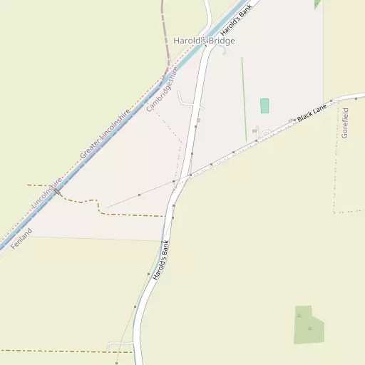 Map of Haroldsbridge