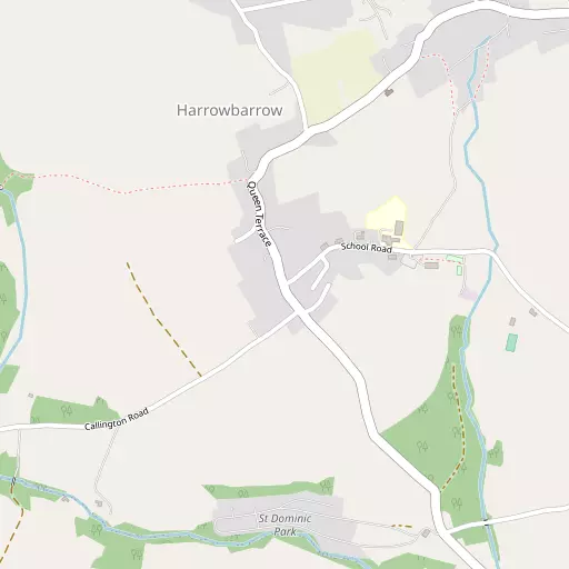 Map of Harrowbarrow