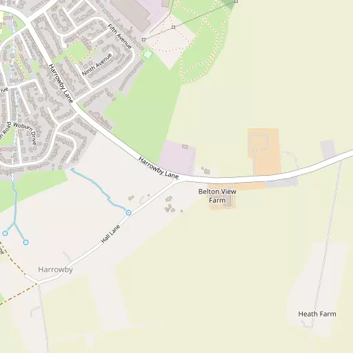 Map of Harrowby