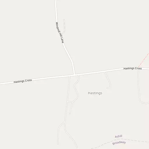Map of Hastings