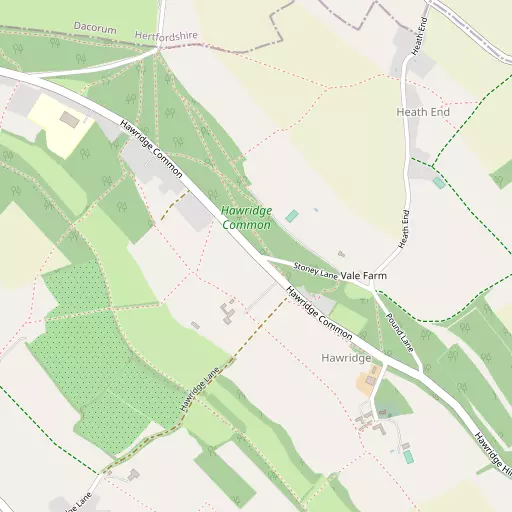 Map of Hawridge