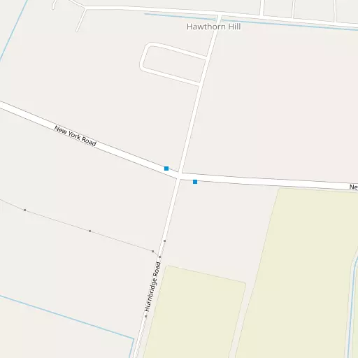 Map of Hawthorn Hill