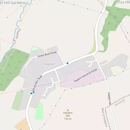 Map of Haydon