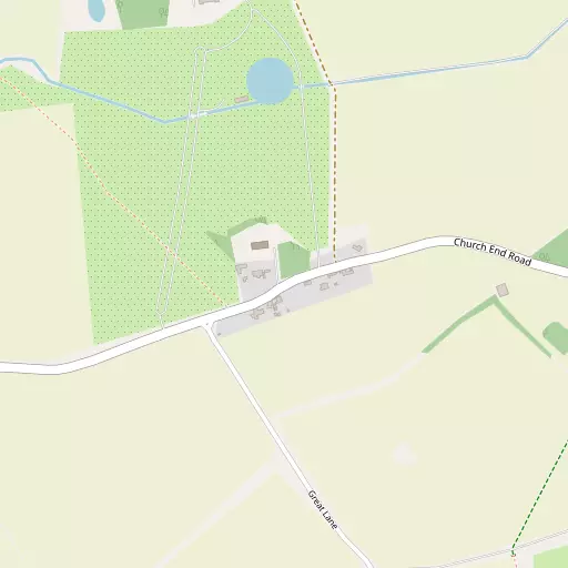 Map of Haynes Church End