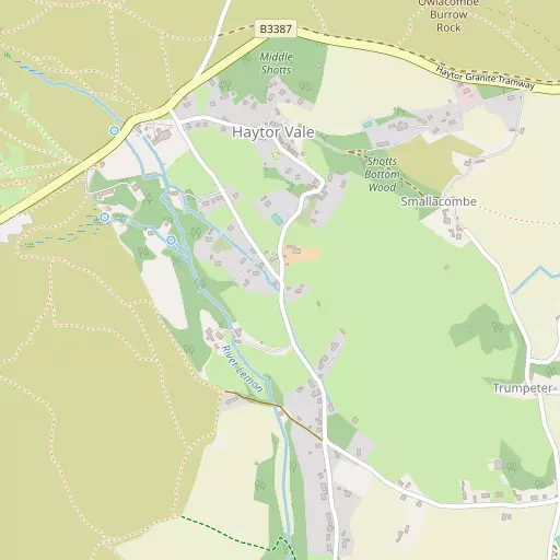 Map of Haytor Vale