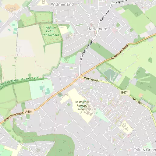 Map of Hazlemere