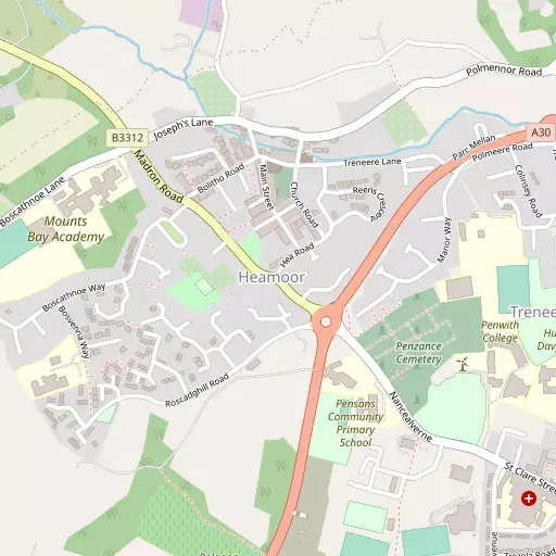 Map of Heamoor
