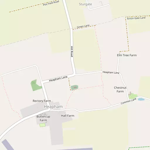 Map of Heapham
