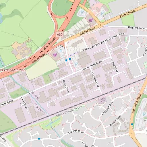 Map of Heathpark
