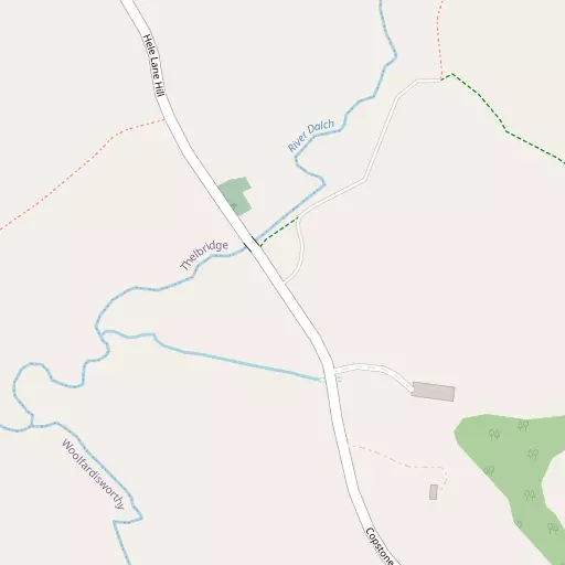 Map of Hele Lane