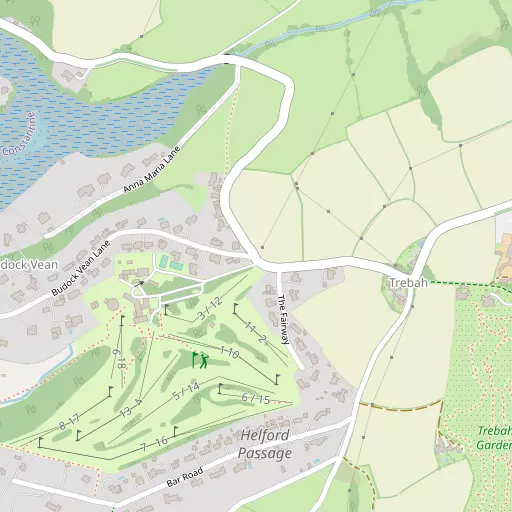 Map of Helford Passage