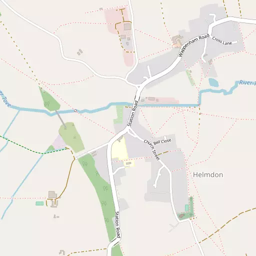 Map of Helmdon