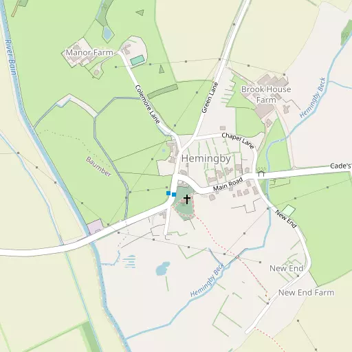 Map of Hemingby