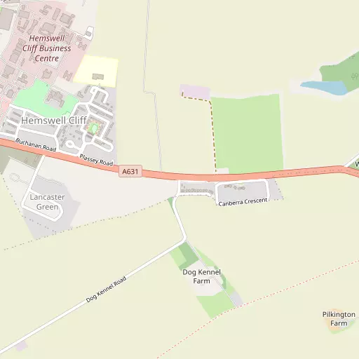 Map of Hemswell Cliff