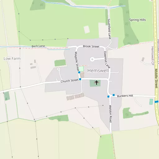 Map of Hemswell
