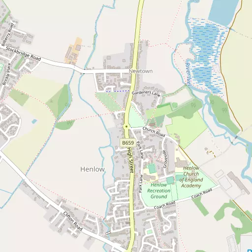 Map of Henlow