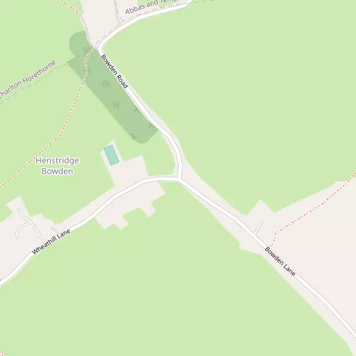 Map of Henstridge Bowden
