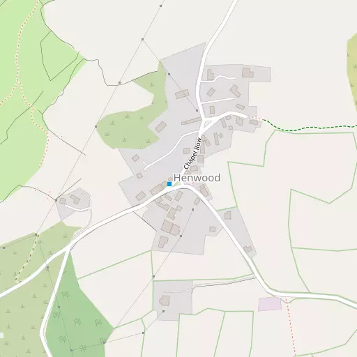 Map of Henwood