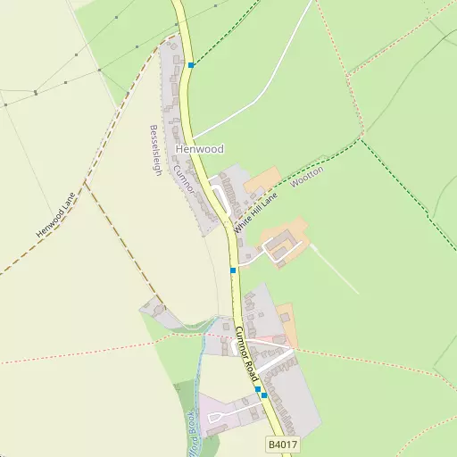 Map of Henwood