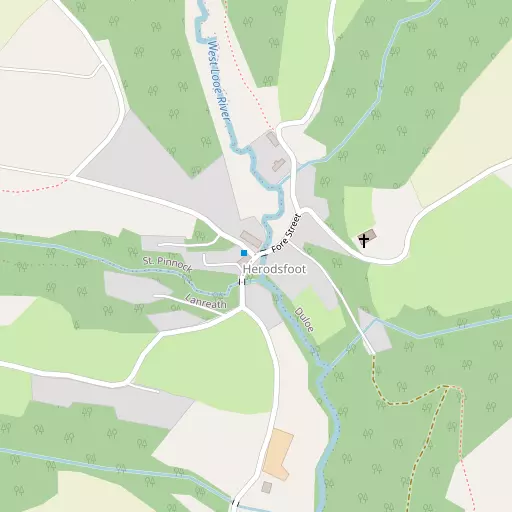 Map of Herodsfoot