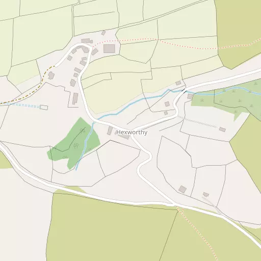 Map of Hexworthy