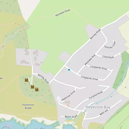Map of Heybrook Bay