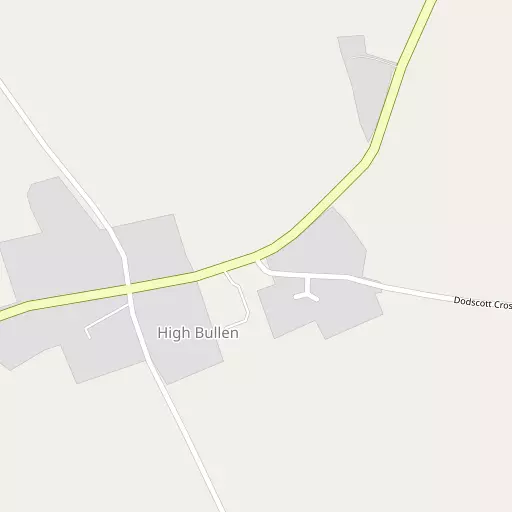 Map of High Bullen