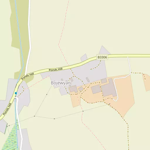 Map of Higher Bojewyan