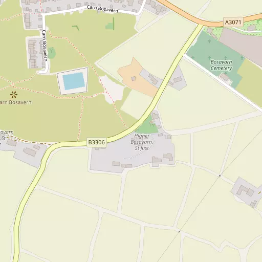 Map of Higher Bosavern