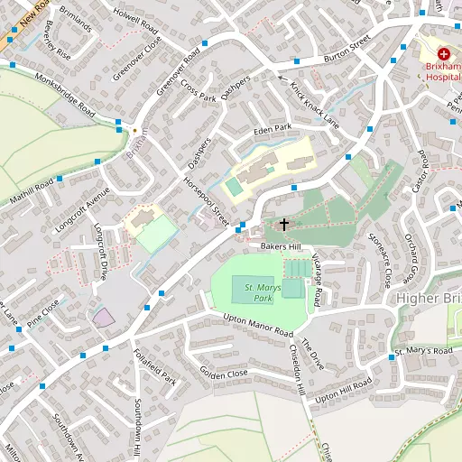 Map of Higher Brixham