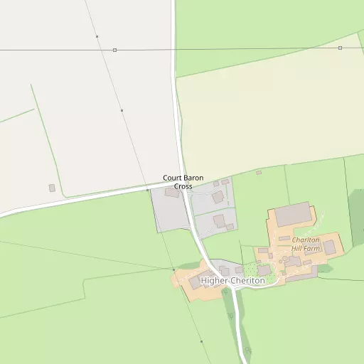 Map of Higher Cheriton