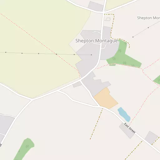 Map of Higher Shepton