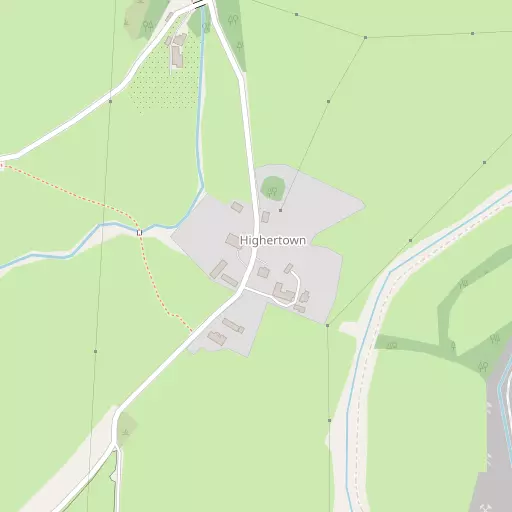 Map of Highertown