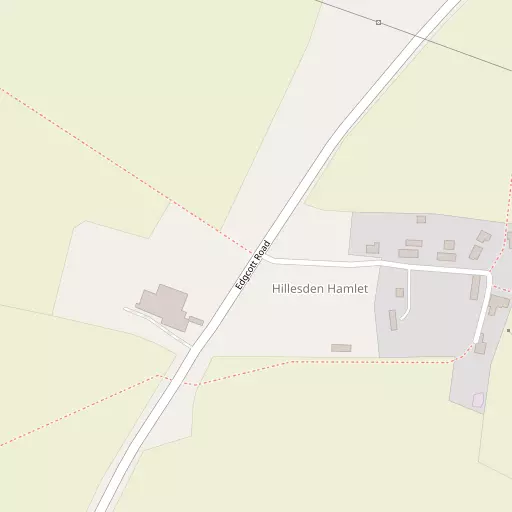 Map of Hillesden Hamlet