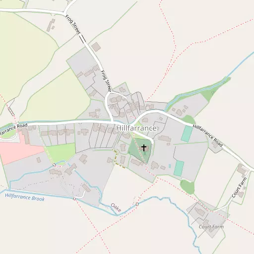 Map of Hillfarrance