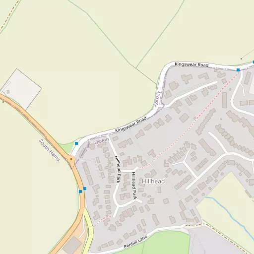 Map of Hillhead