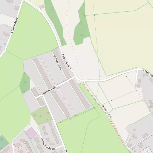 Map of Hillside
