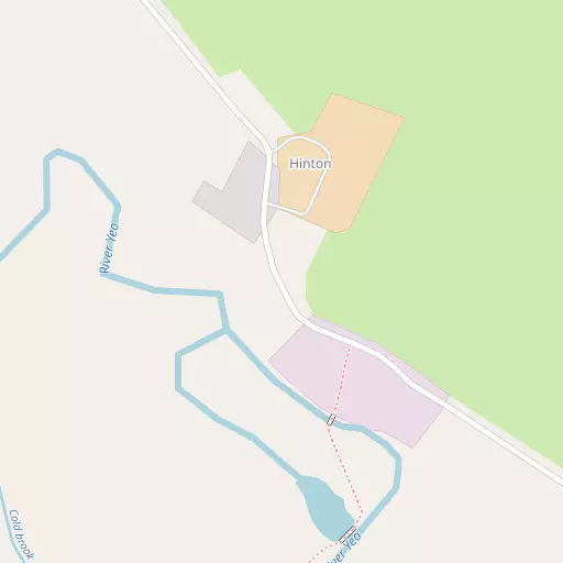 Map of Hinton