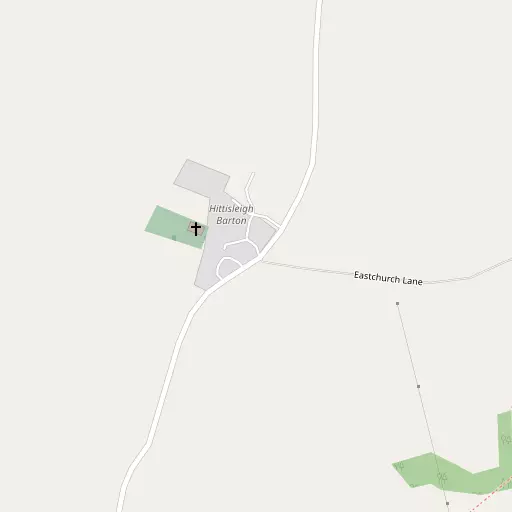 Map of Hittisleigh Barton