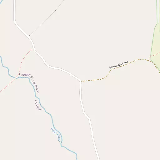 Map of Hoccombe