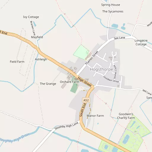 Map of Hogsthorpe