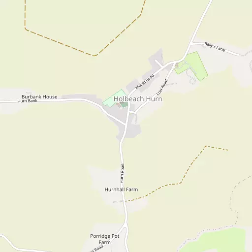 Map of Holbeach Hurn