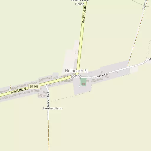 Map of Holbeach St Johns