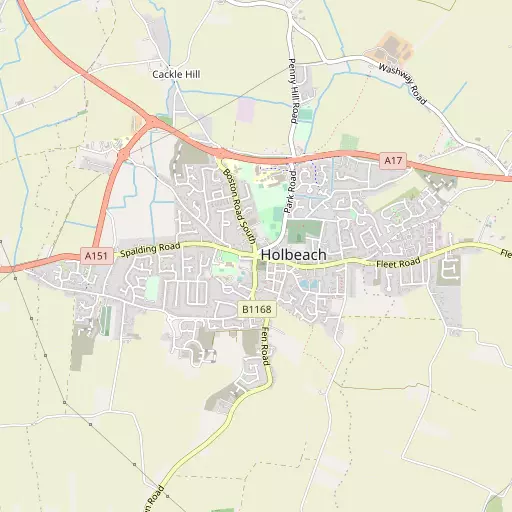 Map of Holbeach