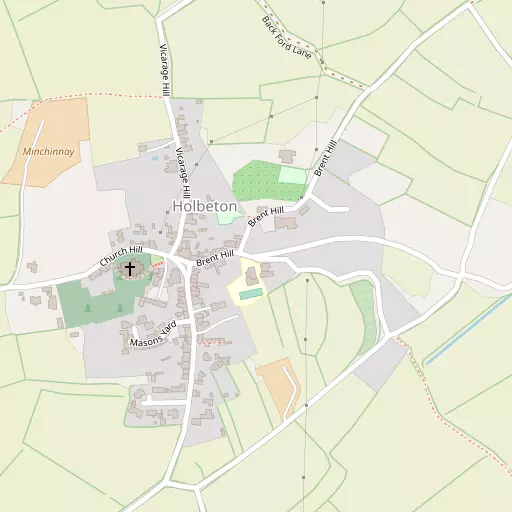 Map of Holbeton