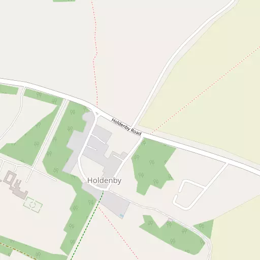 Map of Holdenby