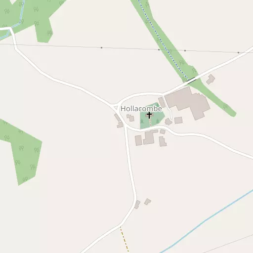 Map of Hollacombe