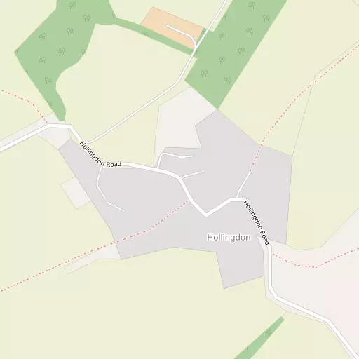 Map of Hollingdon