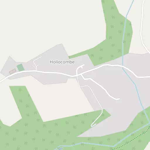 Map of Hollocombe